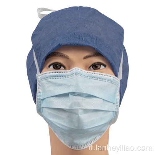 Maschera blu maschera per bandage tie-on usa e getta